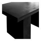 Aurelle Home Modern Concrete Outdoor Rectangular Dining Table