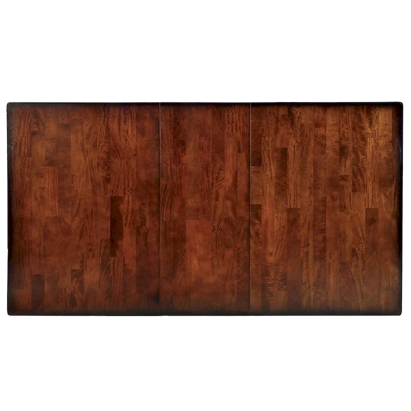 Tavolo da pranzo espandibile Furniture of America Paur Cottage Cherry da 78 pollici