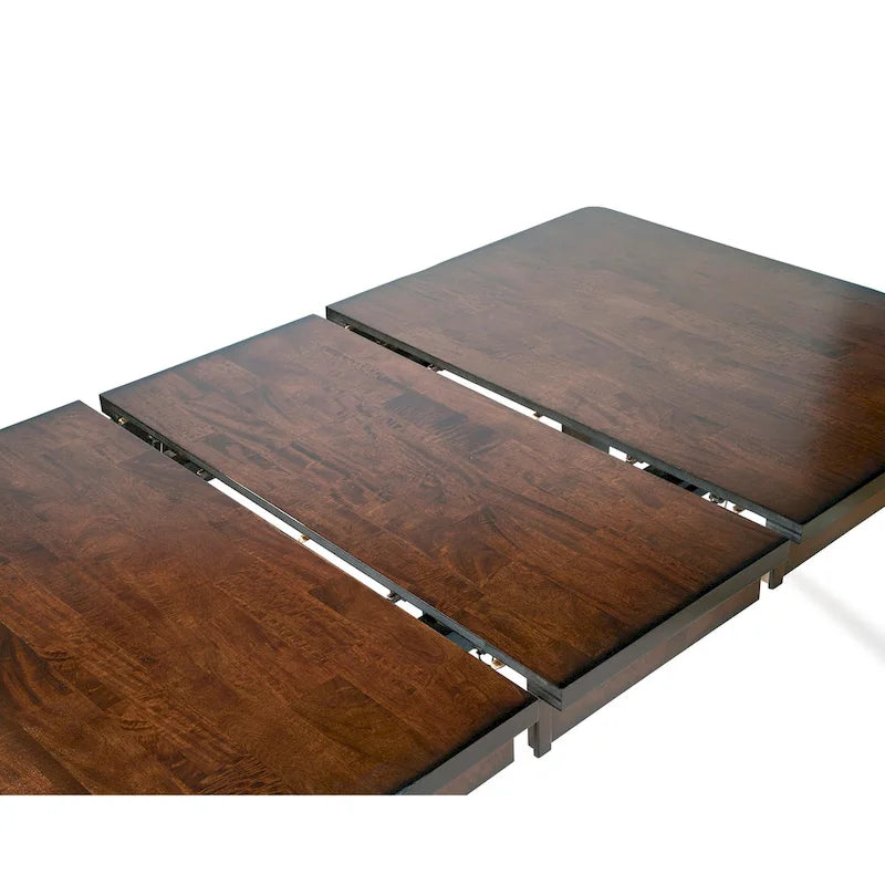 Tavolo da pranzo espandibile Furniture of America Paur Cottage Cherry da 78 pollici