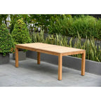 Amazonia 9 Piece FSC Solid Teak Jenther Outdoor Patio Dining Set - 9 Piece
