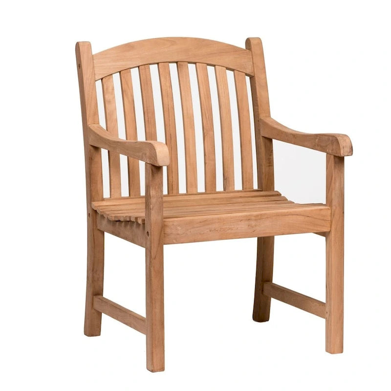 Amazonia 9 Piece FSC Solid Teak Jenther Outdoor Patio Dining Set - 9 Piece