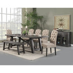 Decorative Newberry Bench - Salvaged Grey - 60Wx16Dx18H