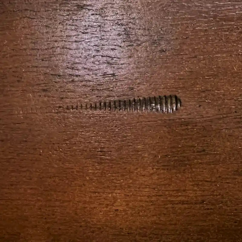 Set da pranzo Roundhill Furniture Karven in legno 9 pezzi, tavolo da pranzo allungabile con piedistallo con 8 sedie, nocciola scuro