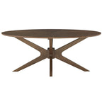 Tavoli Rondo Mid-Century con finitura in noce di iNSPIRE Q Modern