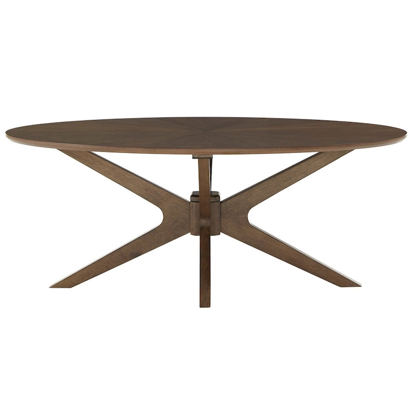 Tavoli Rondo Mid-Century con finitura in noce di iNSPIRE Q Modern