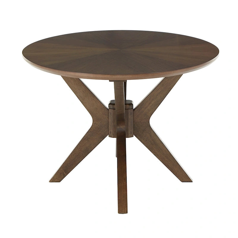 Tavoli Rondo Mid-Century con finitura in noce di iNSPIRE Q Modern