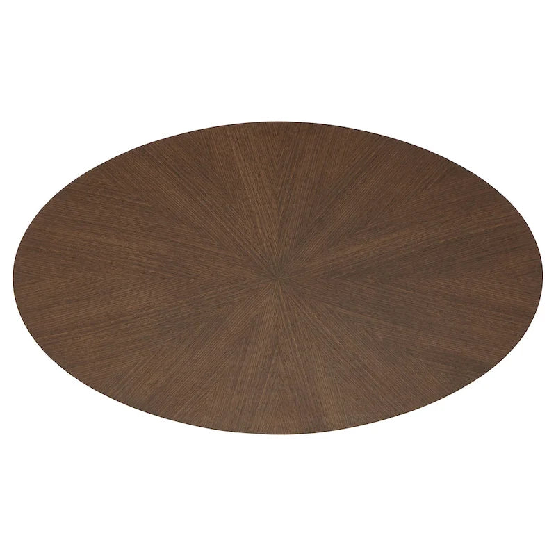 Tavoli Rondo Mid-Century con finitura in noce di iNSPIRE Q Modern