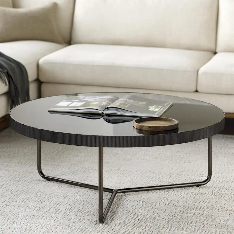 Croyle Hand Crafted Round Coffee Table
