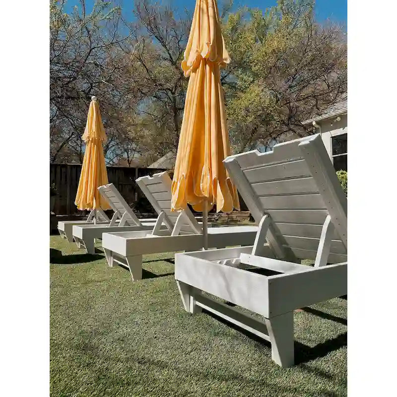 Highwood Professional Commercial Grade Pinehurst Chaise Lounge
