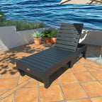 Highwood Professional Commercial Grade Pinehurst Chaise Lounge