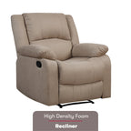 Relax A Lounger Porter Microfiber Manual Recliner by iLounge