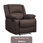 Relax A Lounger Porter Microfiber Manual Recliner by iLounge