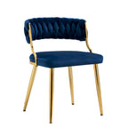 Modern Velvet Dining Chairs Set of 4