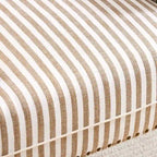 Upholstered Accent Sofa Linen Club Chair with Legs for Living Room