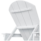 Polytrends Laguna Hdpe All Weather Outdoor Patio Pool Reclining Chaise Lounge With Arms And Wheels (Set Of 2)