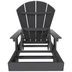 Polytrends Laguna Hdpe All Weather Outdoor Patio Pool Reclining Chaise Lounge With Arms And Wheels (Set Of 2)