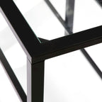 Liberty Metal and Glass Media TV Stand for TV's up to 68