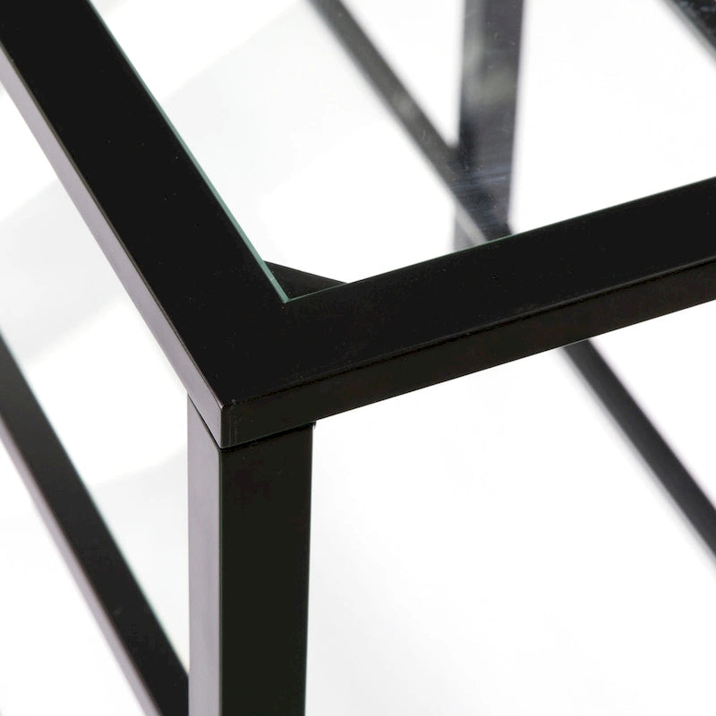 Liberty Metal and Glass Media TV Stand for TV's up to 68