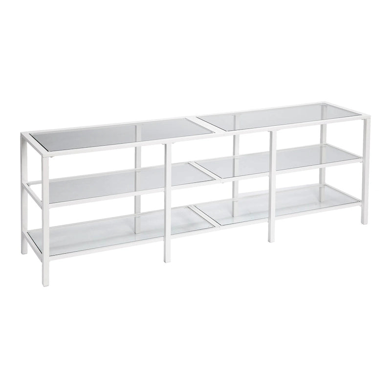 Liberty Metal and Glass Media TV Stand for TV's up to 68