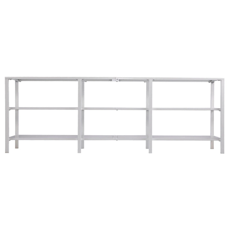 Liberty Metal and Glass Media TV Stand for TV's up to 68