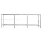 Liberty Metal and Glass Media TV Stand for TV's up to 68