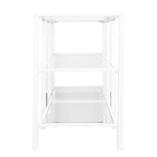Liberty Metal and Glass Media TV Stand for TV's up to 68