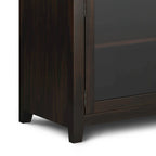 WYNDENHALL Essex SOLID WOOD 54 inch Wide Contemporary Sideboard Buffet in Mahogany - 54 inch Wide