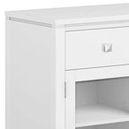 WYNDENHALL Essex SOLID WOOD 54 inch Wide Contemporary Sideboard Buffet in Mahogany - 54 inch Wide