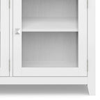 WYNDENHALL Essex SOLID WOOD 54 inch Wide Contemporary Sideboard Buffet in Mahogany - 54 inch Wide