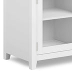 WYNDENHALL Essex SOLID WOOD 54 inch Wide Contemporary Sideboard Buffet in Mahogany - 54 inch Wide