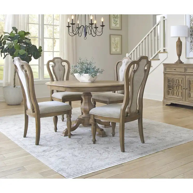 Set da tavolo con piedistallo Magnolia Manor Opt a 5 pezzi