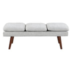 Amanda 54 Mid-Century Bench