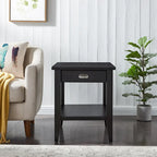 Leick Home Laurent Recliner Wedge Table with Shelf