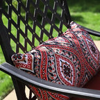 MAISONARTS 3/5-Piece Patio High Bar Stool Set Rattan Chair Back Cushioned High Bar stool & Steel High Table