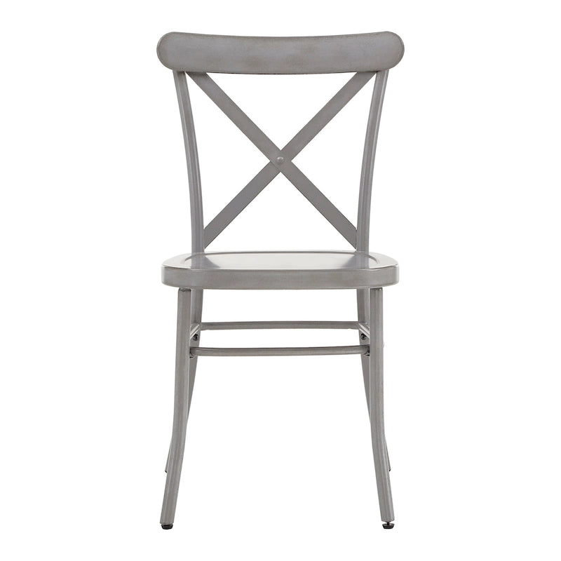 Pompey Metal Dining Chairs (Set of 2) by iNSPIRE Q Classic