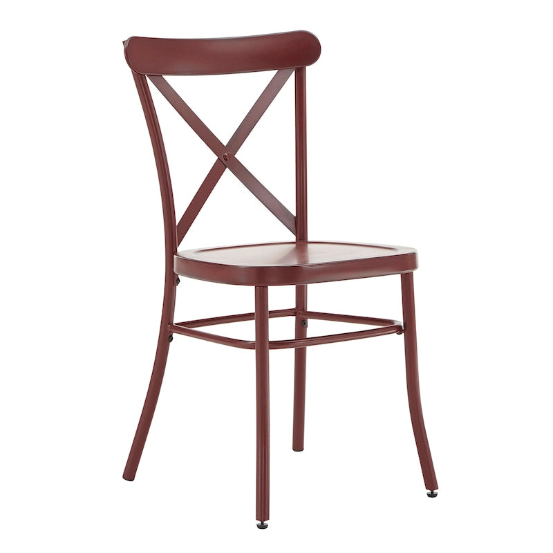 Pompey Metal Dining Chairs (Set of 2) by iNSPIRE Q Classic