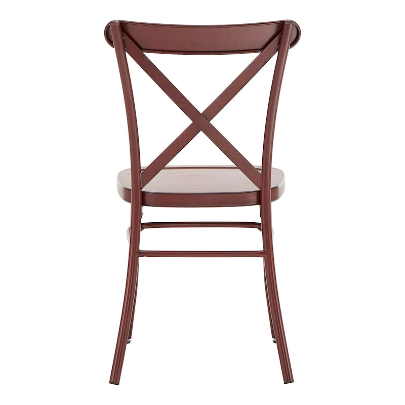 Pompey Metal Dining Chairs (Set of 2) by iNSPIRE Q Classic