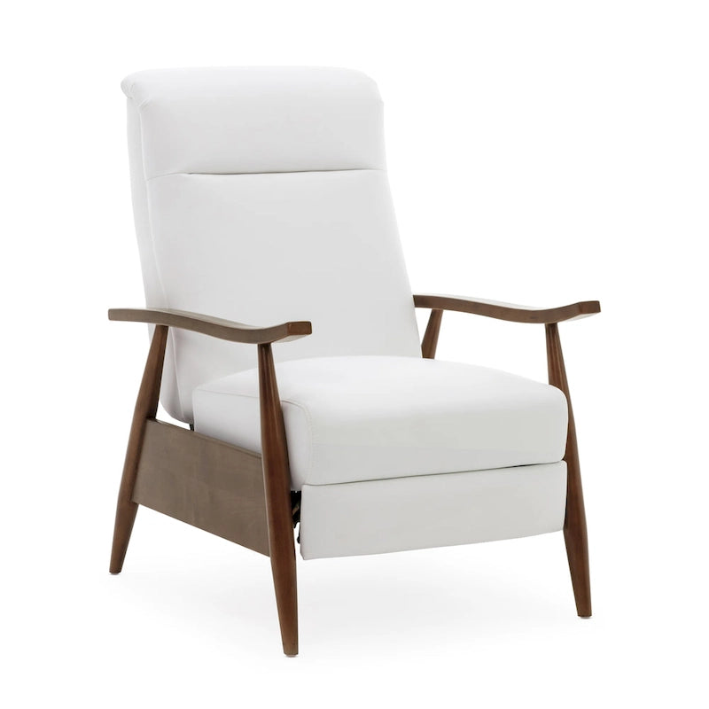 Sienna Upholstered Wood Push Back Recliner by Greyson Living