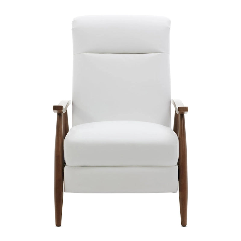 Sienna Upholstered Wood Push Back Recliner by Greyson Living