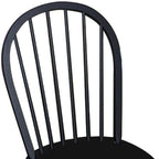 International Concepts Solid Wood Windsor Spindle Back Dining Chair