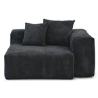 180 Leathaire Upholstered Sofa Modular Sectional Sofa with Ottoman