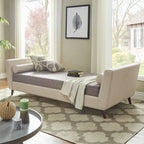Sonja Linen Fabric Daybed by iNSPIRE Q Modern