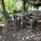 Weatherly 7-piece Outdoor Dining Set - 42 x 72 Table, Counter-height