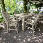 Weatherly 7-piece Outdoor Dining Set - 42 x 72 Table, Counter-height