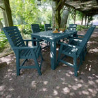 Weatherly 7-piece Outdoor Dining Set - 42 x 72 Table, Counter-height