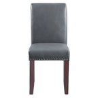 Copper Grove Five Bridge Eco Parsons Faux Leather Nailhead Chair