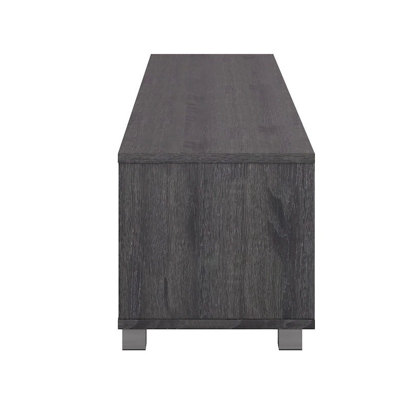 Hollywood Low Profile TV Stand With Doors for TV's up to 85