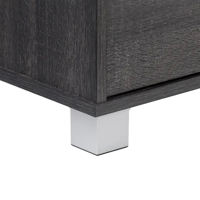 Hollywood Low Profile TV Stand With Doors for TV's up to 85