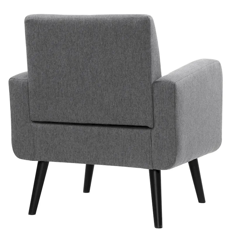 Mid Century Fabric Modern Accent Chair Armchair