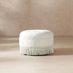 Yolanda 24 Upholstered Round Accent Ottoman